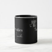 Mug RIP 20s Noir et blanc 30e anniversaire (Centre)