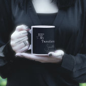 Mug RIP 20s Noir et blanc 30e anniversaire