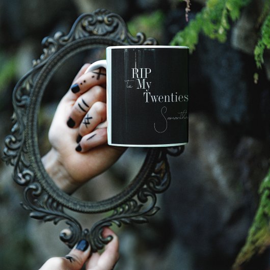 Mug RIP 20s Noir et blanc 30e anniversaire