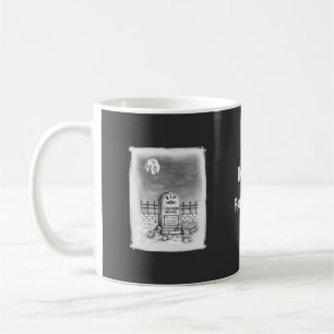 Mug RIP Common Sense Stupid Moon Masques et Vaccin