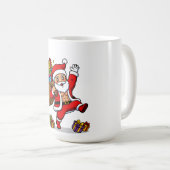 Mug Ripped Santa Christmas | Muscular Claus & Holiday (Devant droit)