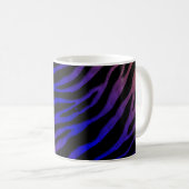 Mug Ripped SpaceTime Stripes - orange/bleu (Devant droit)