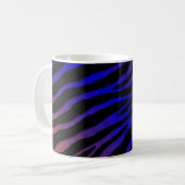 Mug Ripped SpaceTime Stripes - orange/bleu (Devant gauche)