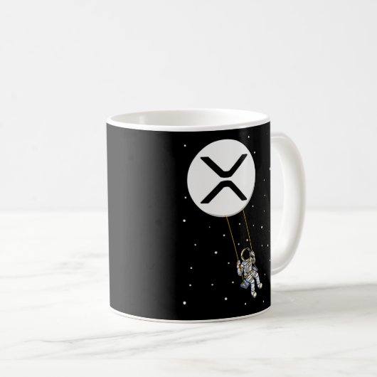 Mug Ripple Swing Xrp Trader CryptoCurrency Moon (Devant droit)