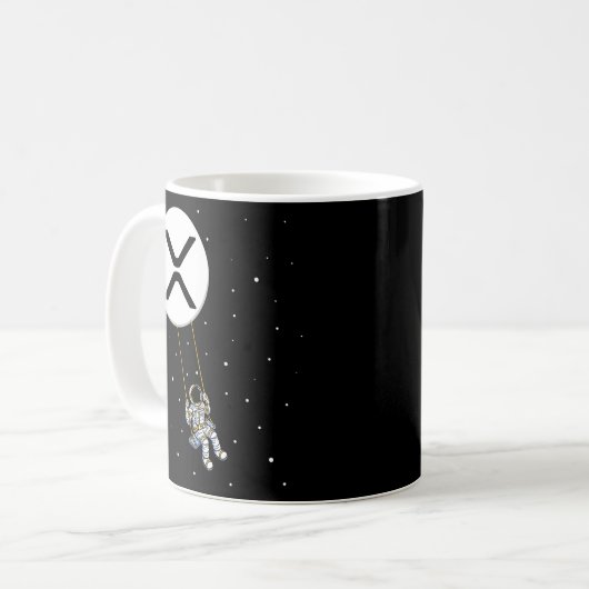 Mug Ripple Swing Xrp Trader CryptoCurrency Moon (Devant gauche)