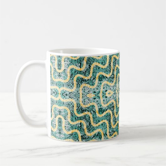Mug Ripple Turquoise (Gauche)