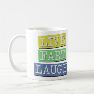Mug Rire de pet en direct amusant
