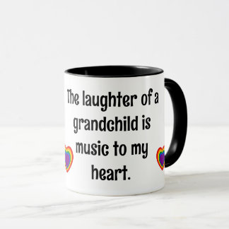 Mug rire de petit-enfant