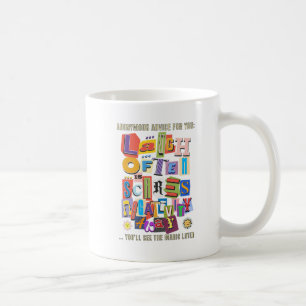 Mug Rire Souvent - Typographie Positive Citation Desig