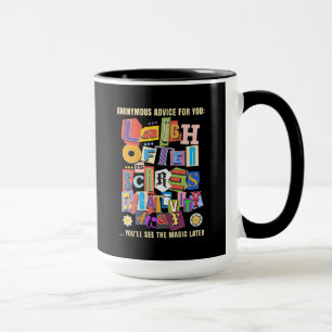 Mug Rire Souvent - Typographie Positive Conception de 