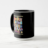 Mug Rire Souvent - Typographie Positive Conception de (Devant gauche)