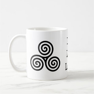 Mug Rire vivant d'amour de spirale triple