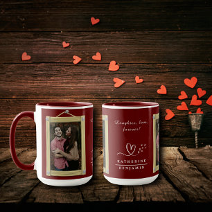 Mug Rires, amour, pour toujours Couple Valentine Photo