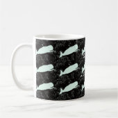 Mug rires baleines blanches temps d'embouteillage (Gauche)