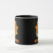 Mug Rise and Shine - Crazy Coffee Rooster Design (Centre)