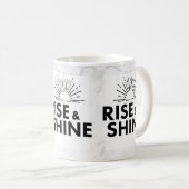 Mug Rise & Shine. Mug. (Devant droit)