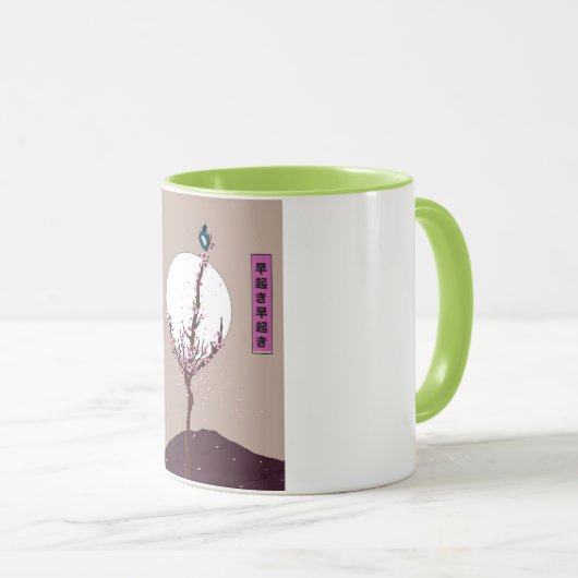 Mug Riser tôt (Devant droit)
