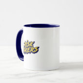 Mug "Risk Takers" Urban Style Typography (Devant gauche)