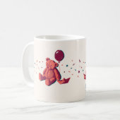 Mug risographe Teddy Bear Balloon (Devant gauche)