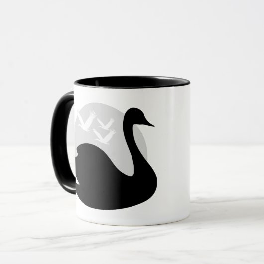 Mug Risque de queue pour les noirs (Devant gauche)