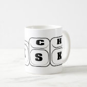 Mug Risque ou richesse (Devant droit)