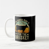 Mug Risquer tout pour la poitrine de boeuf drôle de ba (Gauche)