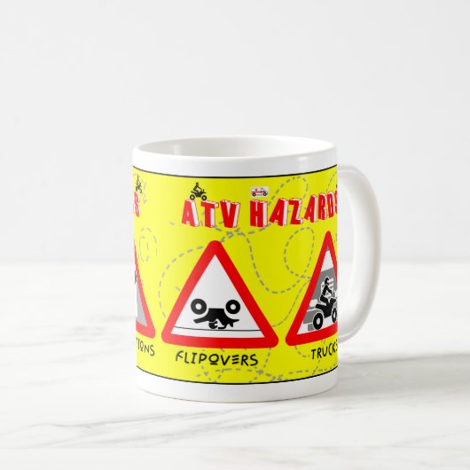 Mug Risques ATV (Devant droit)