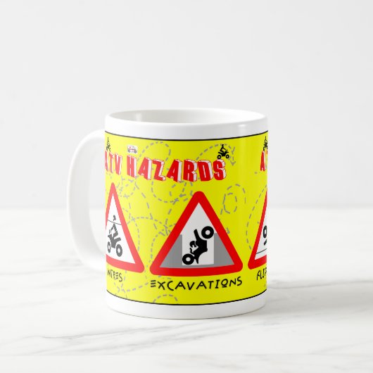 Mug Risques ATV (Devant gauche)