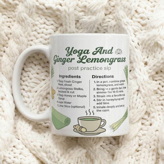 Mug Rituel de thé gingembre citronnelle mindful