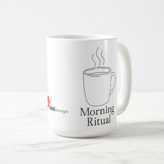 Mug Rituel du matin (Devant droit)