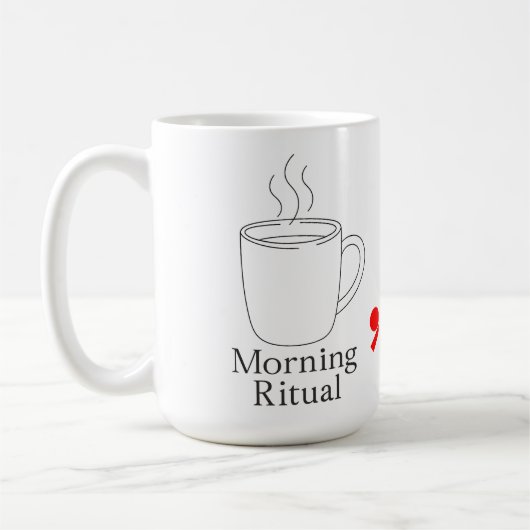 Mug Rituel du matin (Gauche)