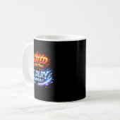 Mug Rivalité graphique chauffée tout le temps (Devant gauche)