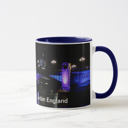 Mug River Thames at Night, Londres Angleterre (Droite)