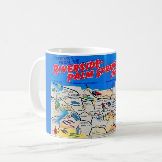 Mug Riverside - Palm Springs (Devant gauche)