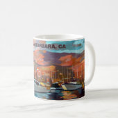 Mug Riviera américaine (Devant droit)