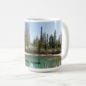 Mug Rivière Bow à Canmore Canada (Devant droit)