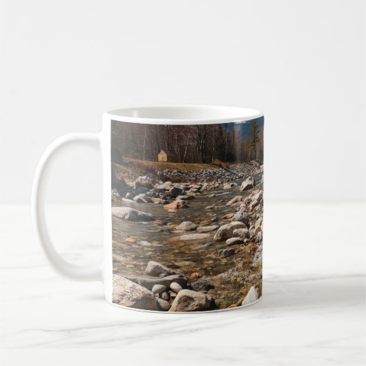 Mug Rivière courante avec eau claire coulant wi (Gauche)