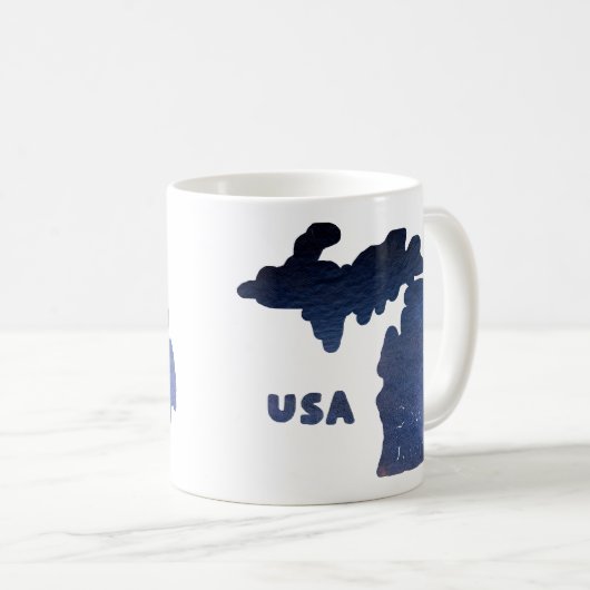 Mug Rivière du Michigan (Devant droit)