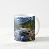 Mug Rivière - Forêt verte - Roche - Mix de devis (Devant droit)