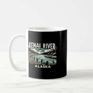Mug Rivière Kenai Alaska Ak Pêche au saumon Amoureux d