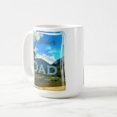 Mug Rivière Mismaloya 0344 du plus grand papa du monde (Devant gauche)