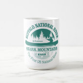 Mug Rivière nationale de Buffalo (canot) (Centre)