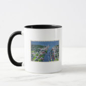 Mug Rivière Oswego, Écluses, Entrée du port (Gauche)
