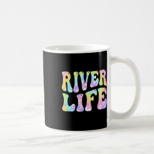 Mug Rivière Vie Amusante Pêche Bateau Rivière Bum Femm