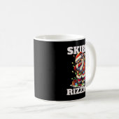 Mug Rizz Christmas Santa Funny Xmas Gen Alpha Skibidi (Devant droit)