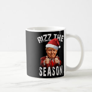 Mug Rizz La Saison Noël Trump Père Noël Pajama Xmas