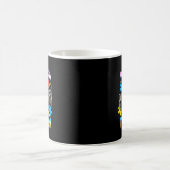 Mug Rizz les avec le tisme mème de raton laveur autist (Centre)