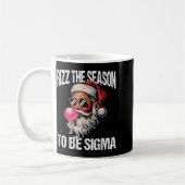 Mug Rizz The Season To Be Sigma Santa Christmas Gen Al (Gauche)