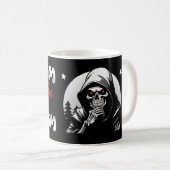 Mug Rizz'em avec le Mortisme (B&W) (Devant droit)