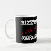 Mug Rizz'em avec le Mortisme (B&W) (Gauche)